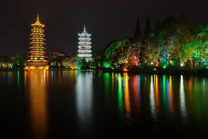 Sun & Moon Pagodas
